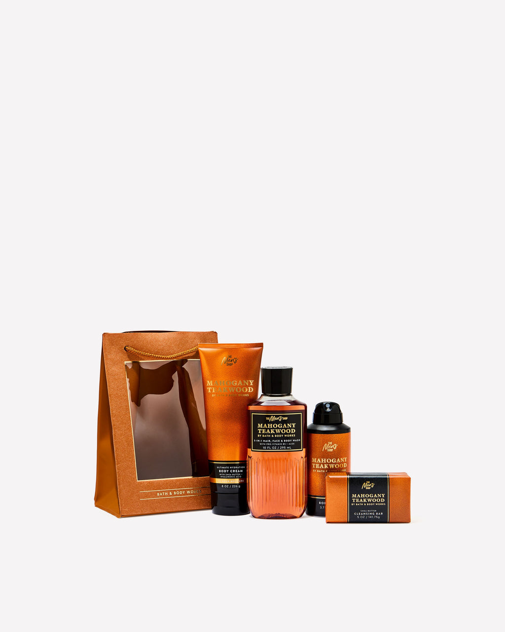 Mahogany Teakwood Gift Set