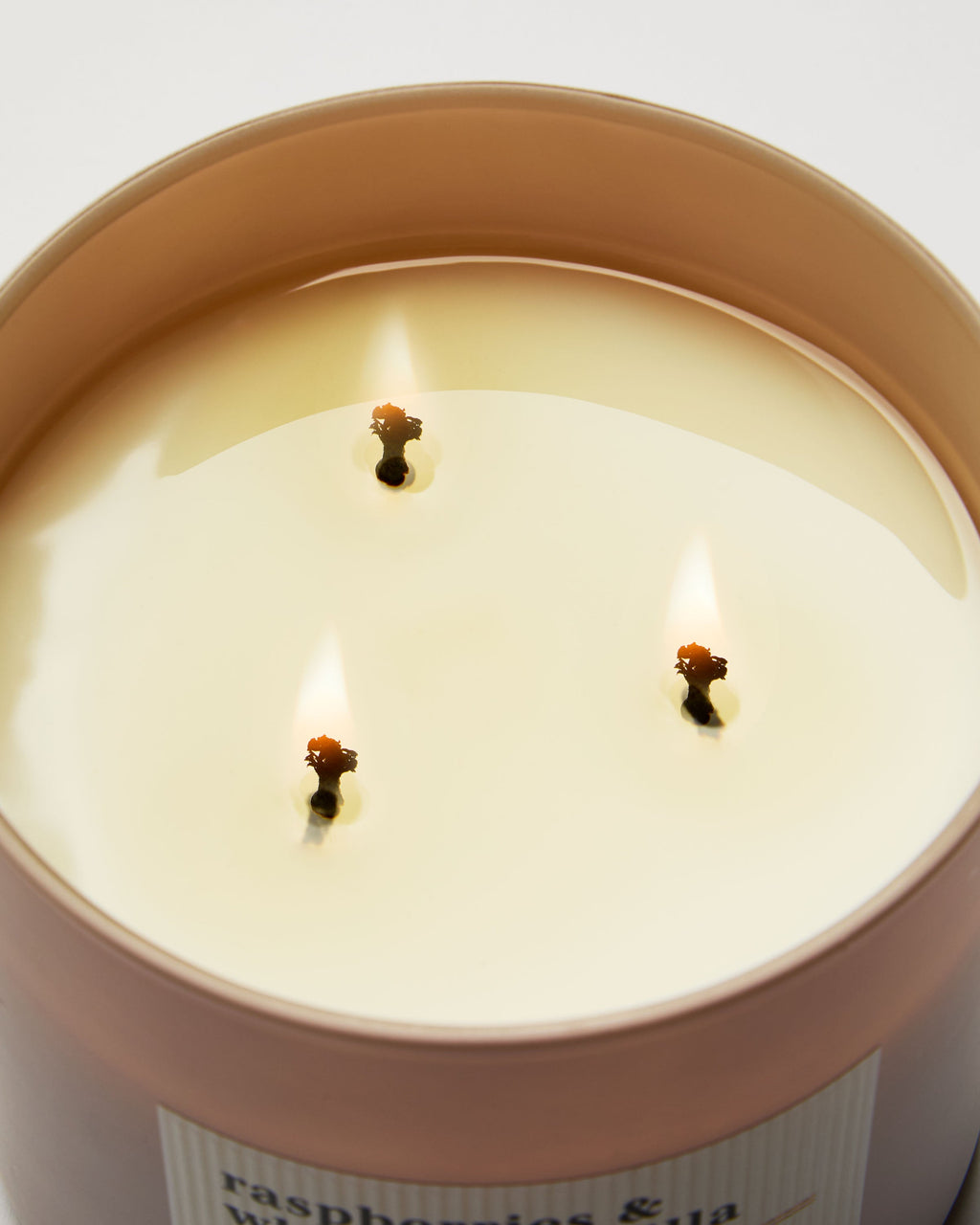 Raspberries & Whipped Vanilla 3-Wick Candle