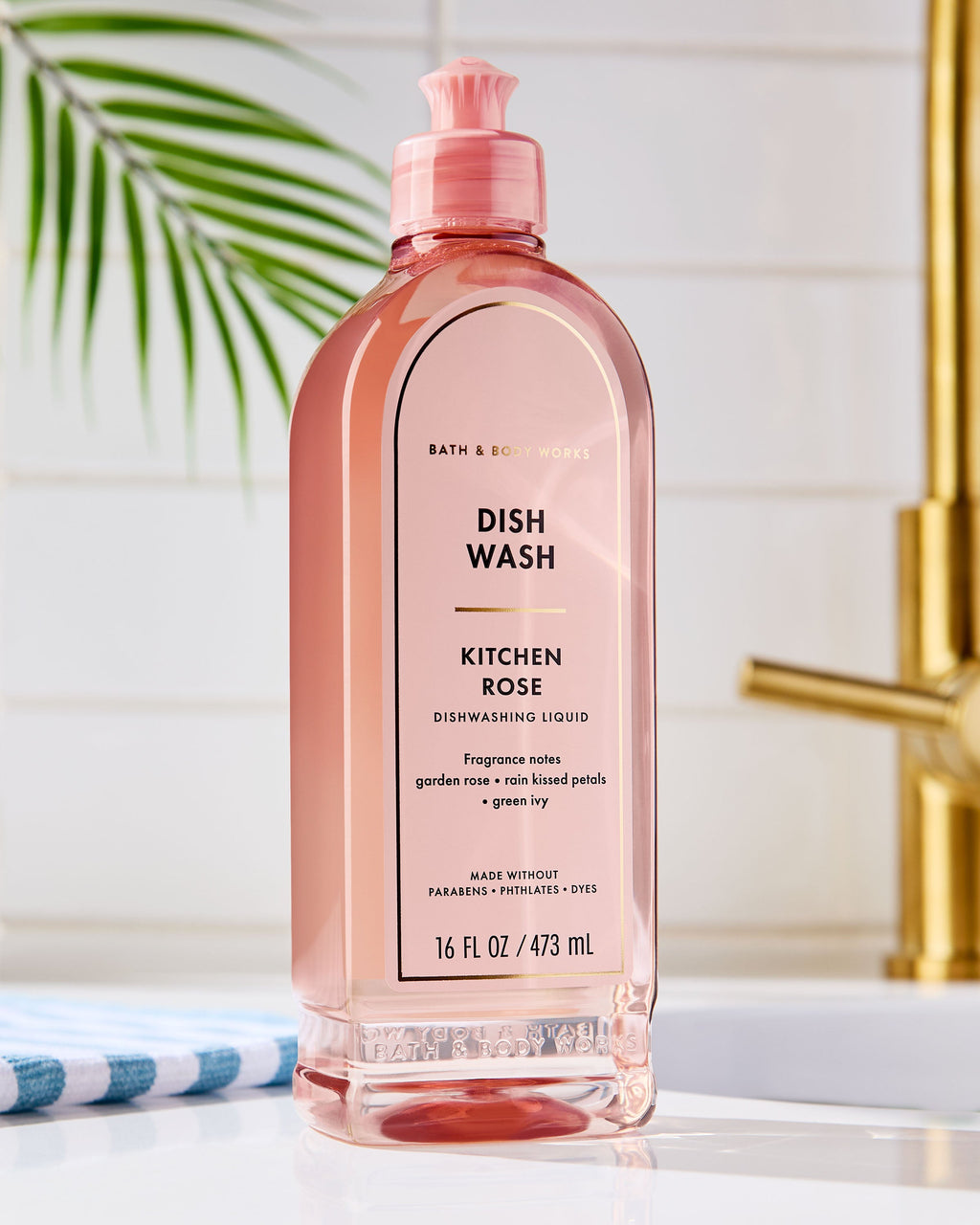 Kitchen Rose Dish Wash