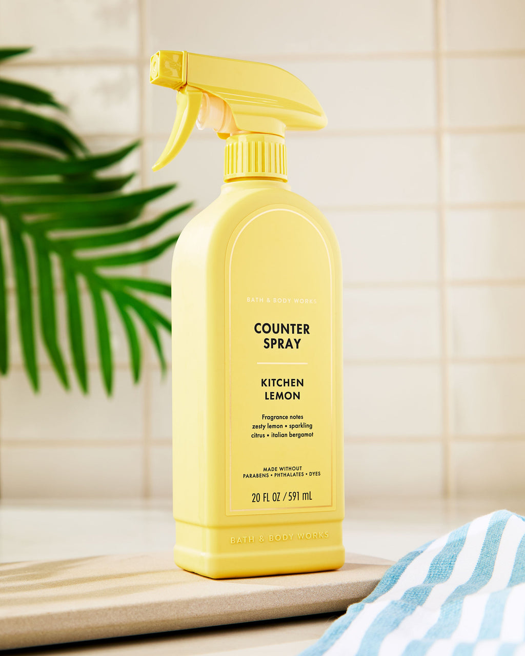 Kitchen Lemon Counter Spray