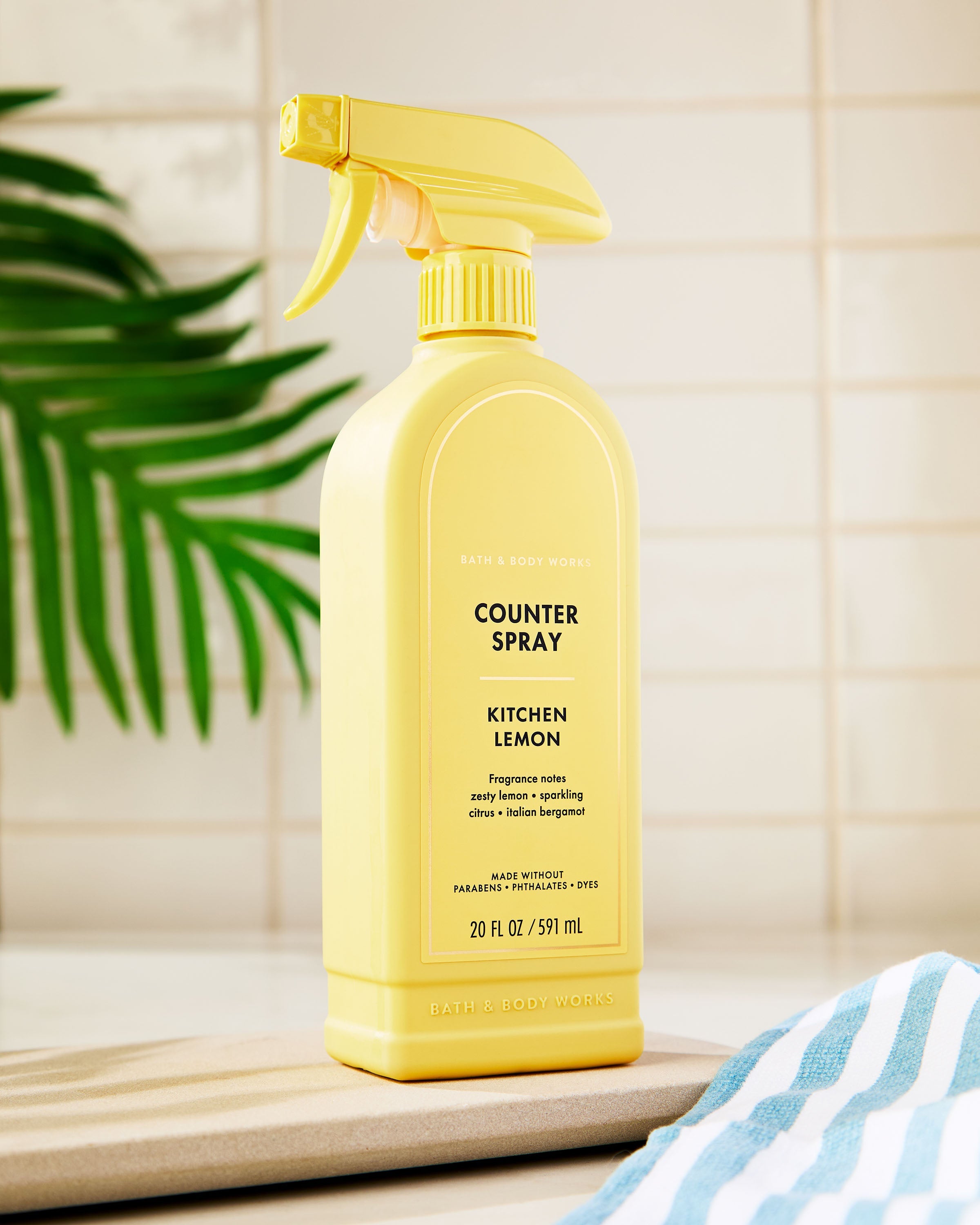 Kitchen Lemon Counter Spray