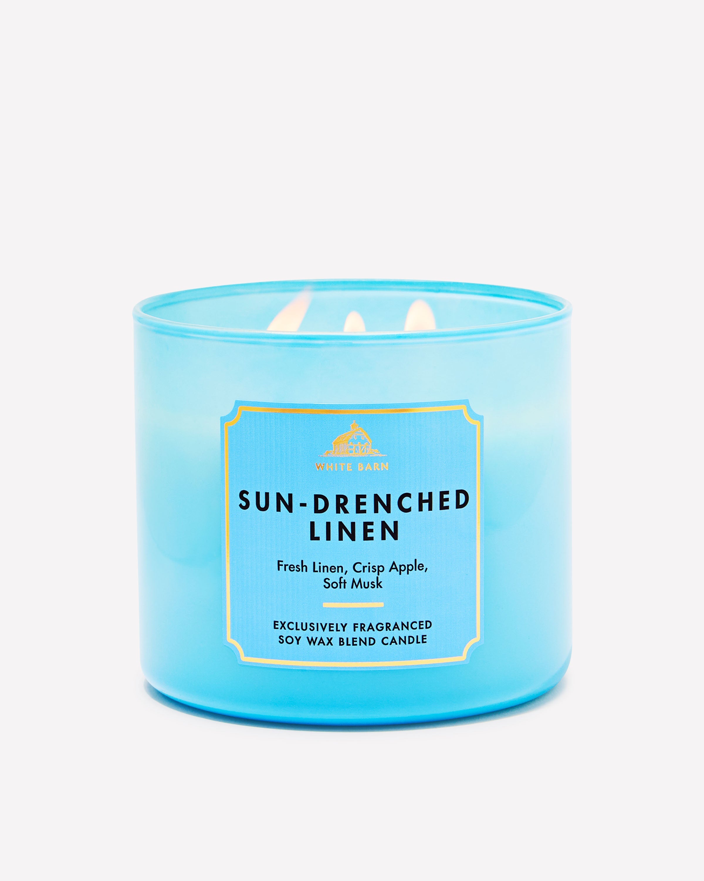 Sun-Drenched Linen 3-Wick Candle