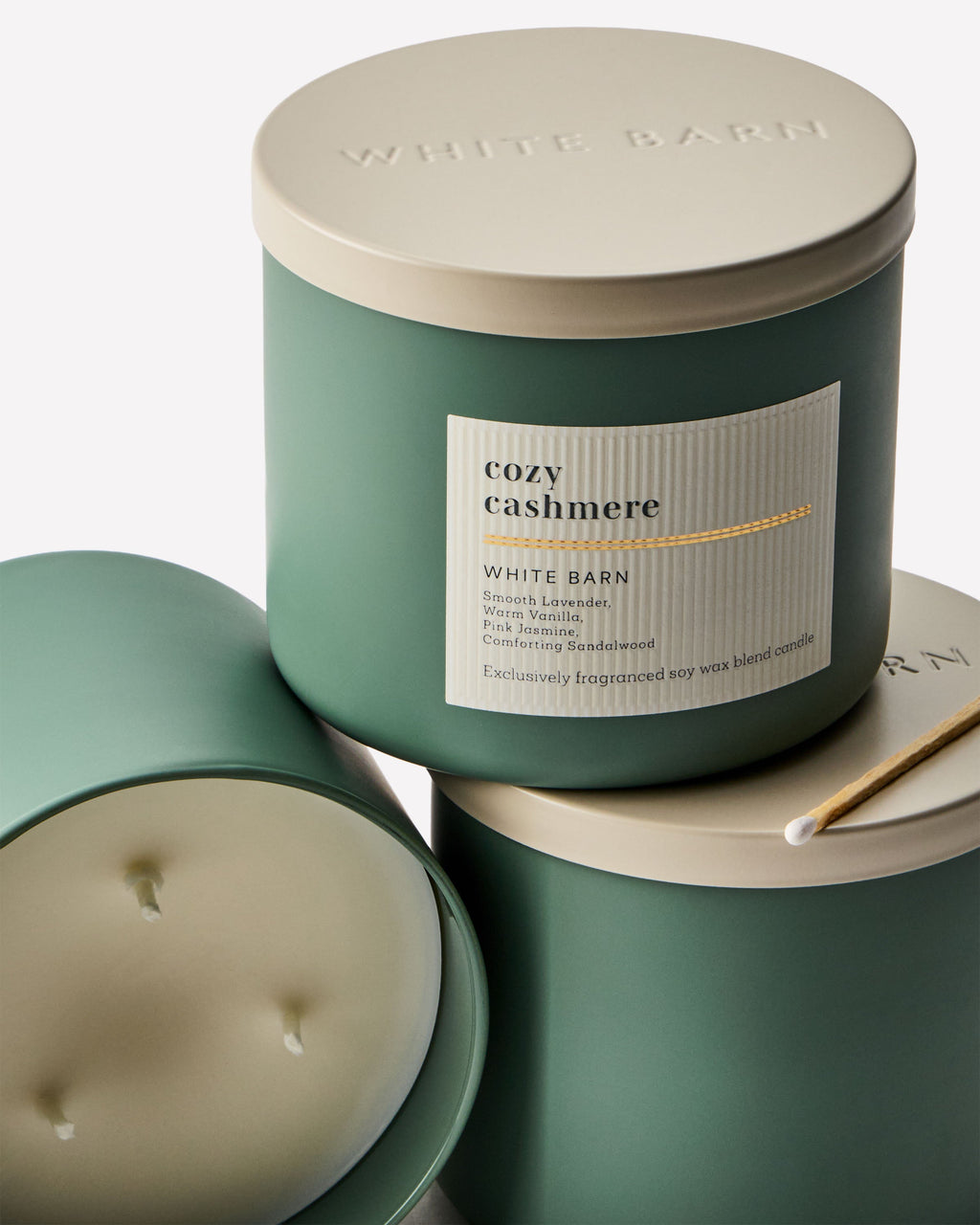 Cozy Cashmere 3-Wick Candle