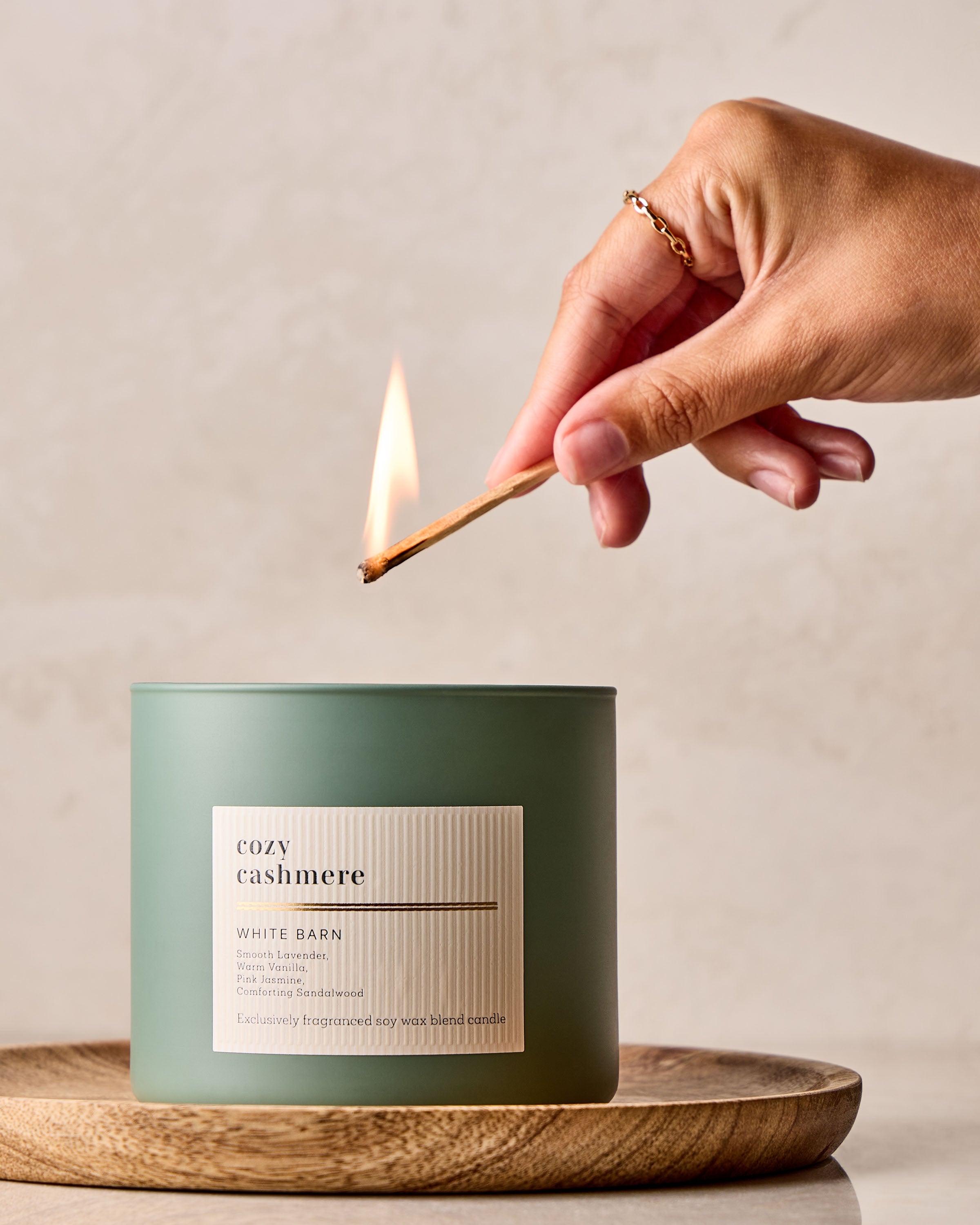 Cozy Cashmere 3-Wick Candle