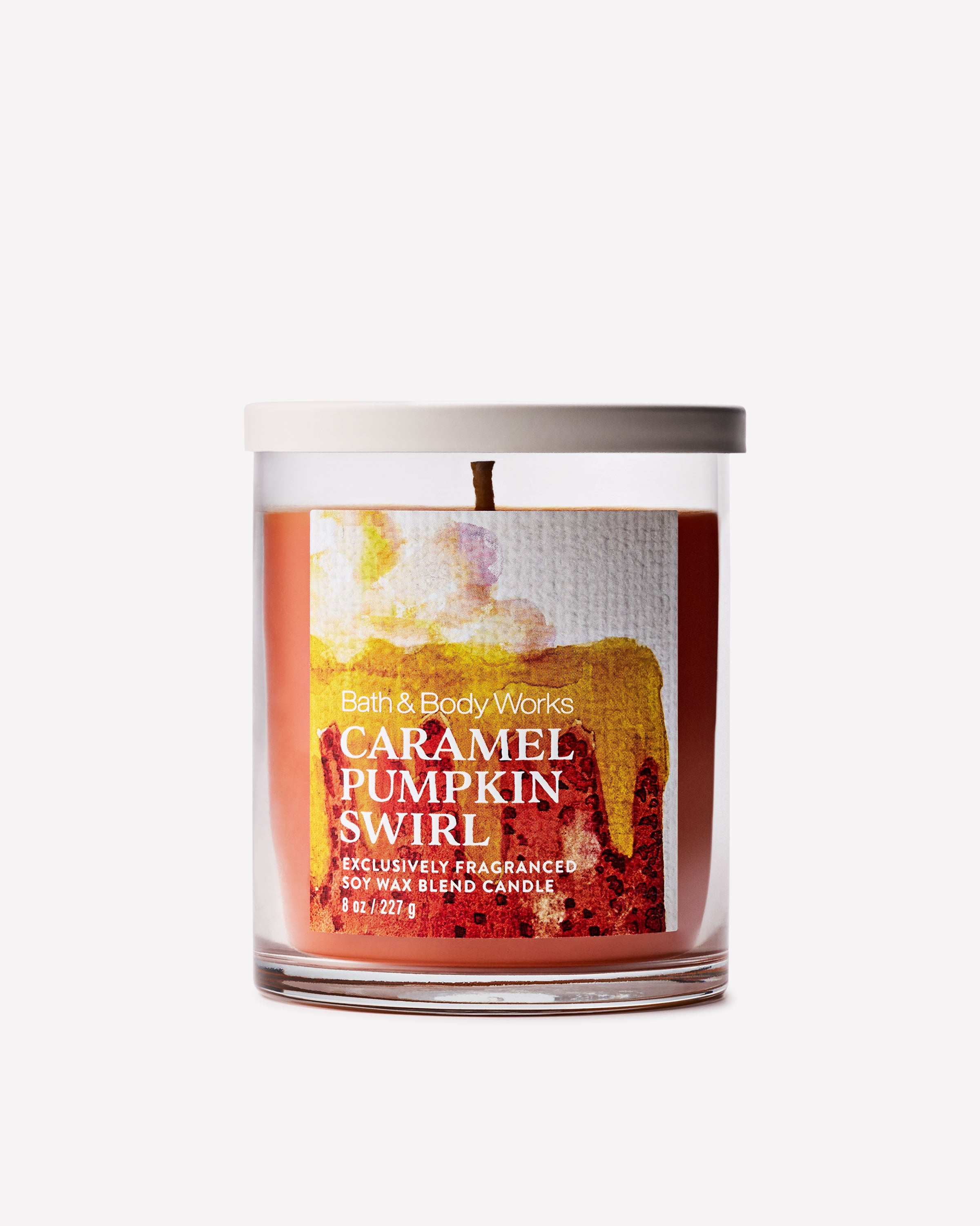 Caramel Pumpkin Swirl Single Wick Candle