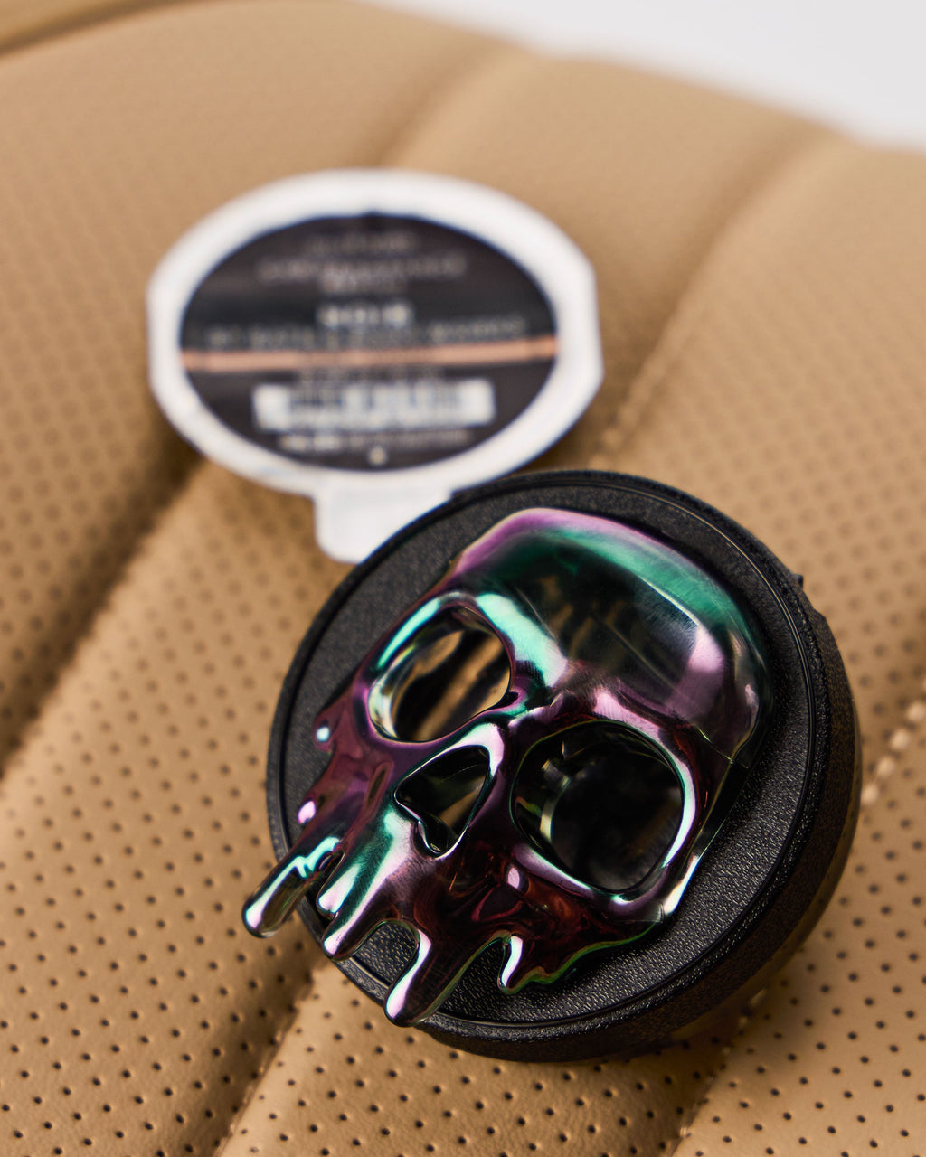 Dripping Skull Car Fragrance Holder