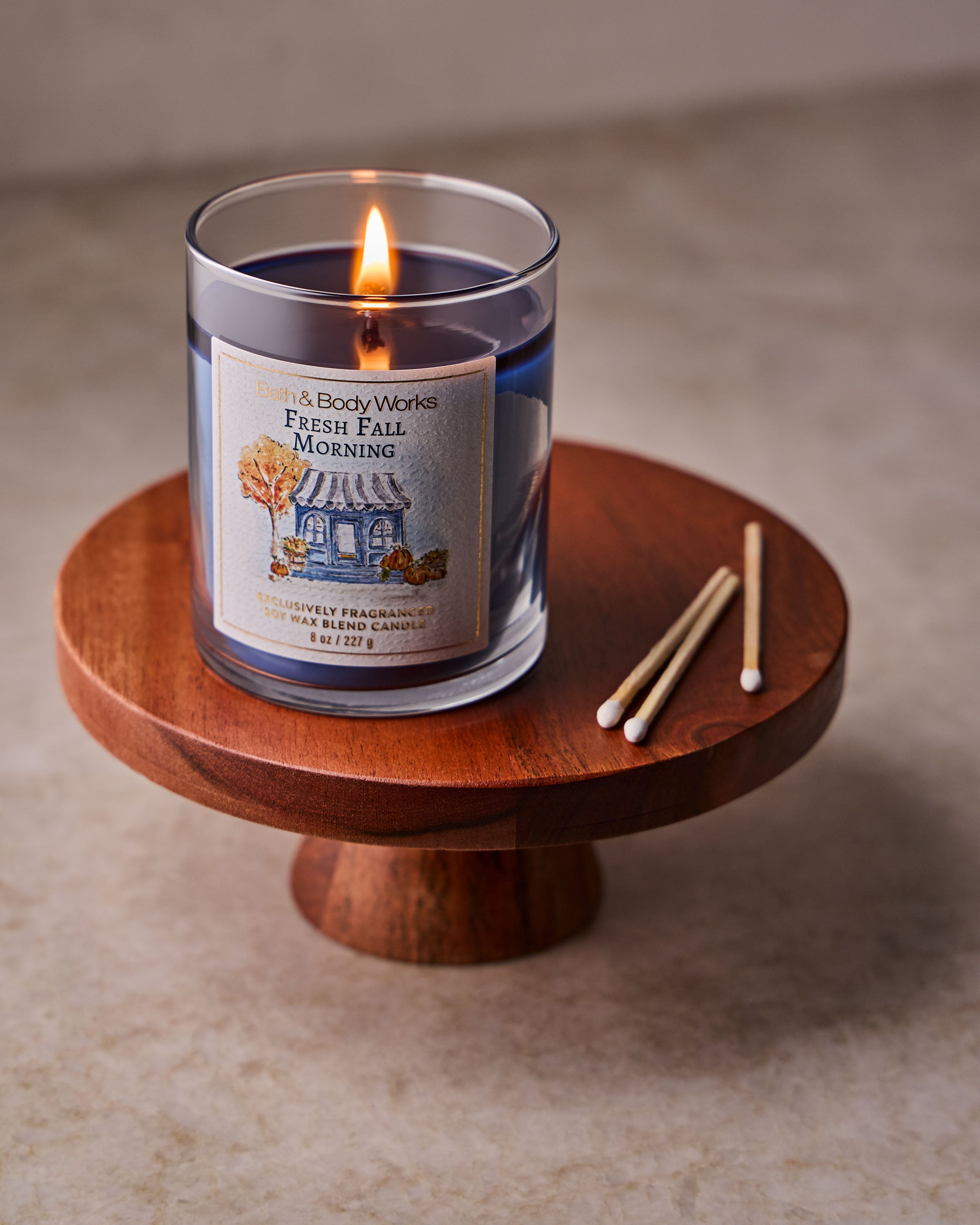 Fresh Fall Morning Single Wick Candle