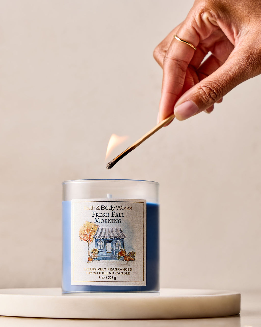 Fresh Fall Morning Single Wick Candle